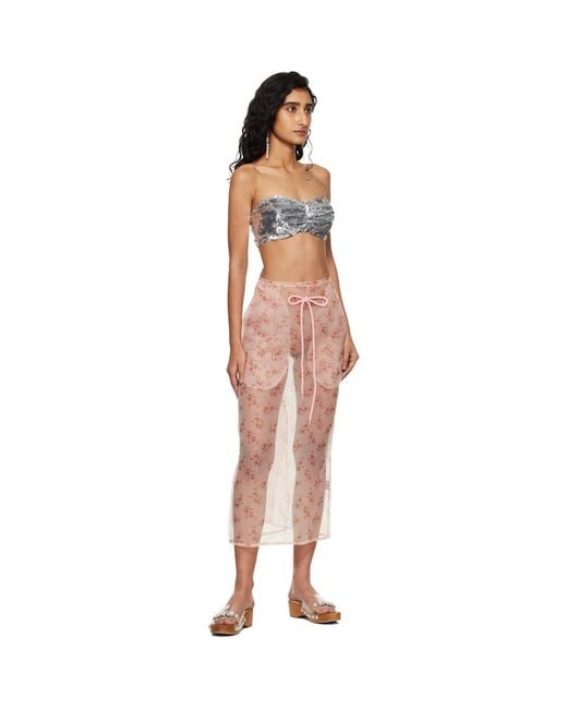 Simone Rocha Black Sculpt Bandeau Top