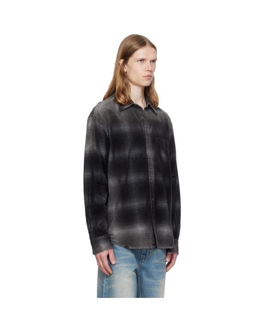 MMIC Black Union Shirt for men