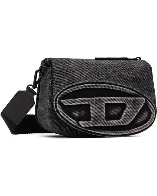 DIESEL Black 1Dr-Camera Bag for men