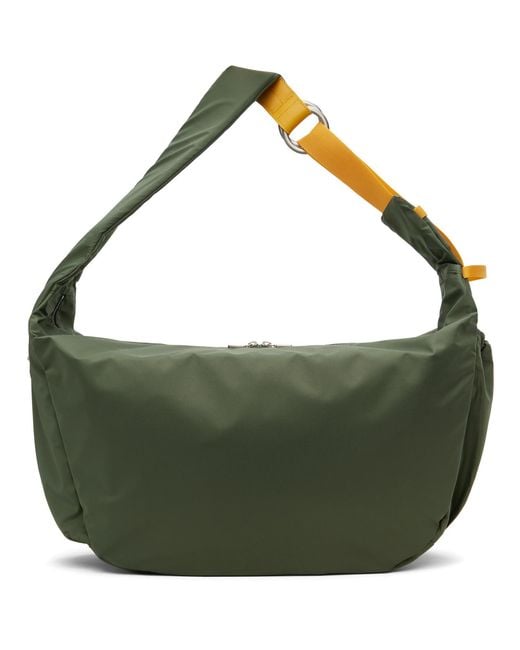 Master Piece Green Ark Solid L Shoulder Bag for men