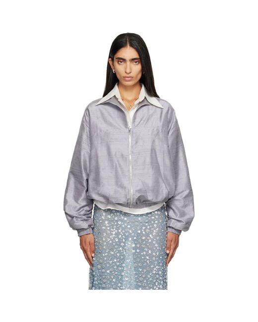 RESCHA Gray Ssense Exclusive Khel Jacket