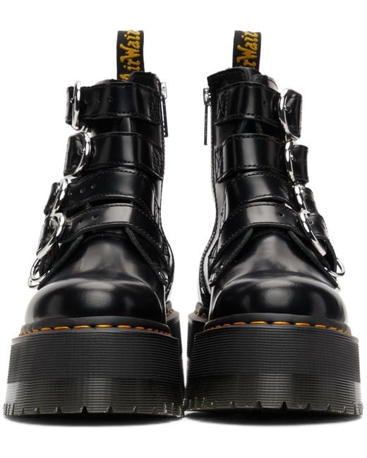 Dr. Martens Leather Max Hardware Jadon Boots in Black - Lyst