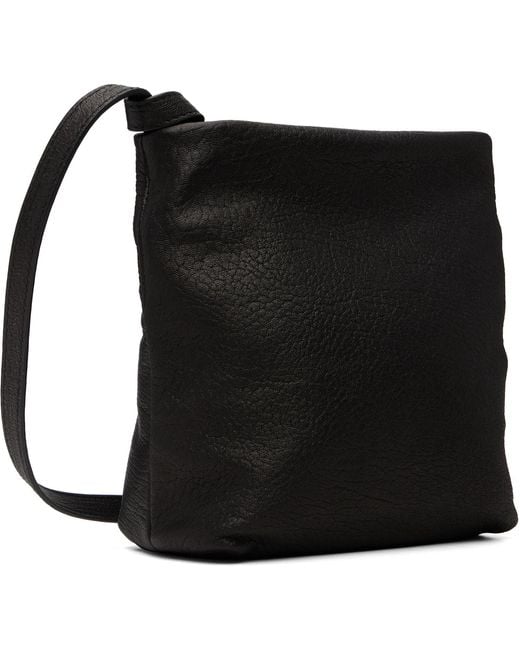 Rick Owens Black Tower Soft Adri Satchel for men