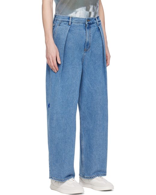 Jean 02 Bleu À Écusson À Logo Tetris Adererror pour homme en coloris Blue