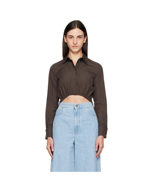 Max Mara Black Angio Shirt