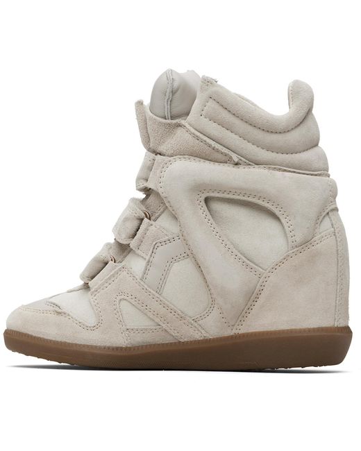 Isabel Marant Gray Bekett Sneakers