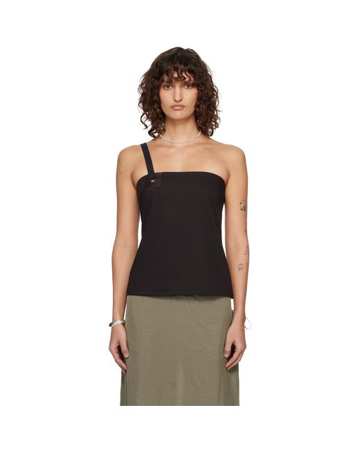Paloma Wool Black Lali Top