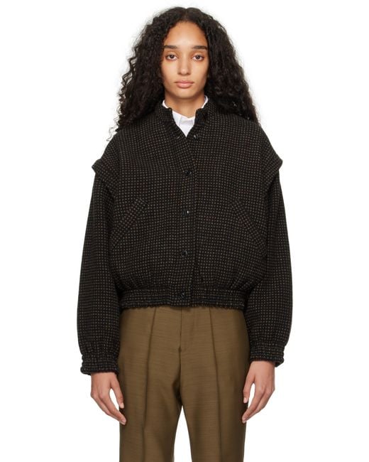 YMC Black Jordan Bomber Jacket
