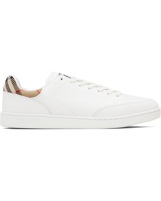 Burberry Black Leather Set Sneakers for men