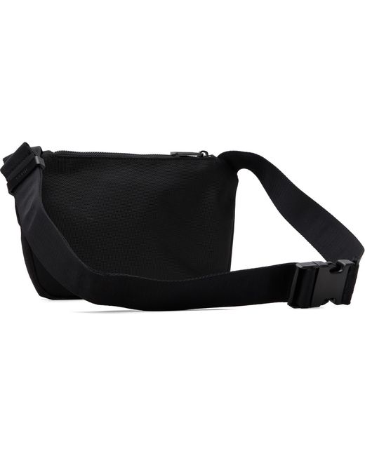 Boss Black Canvas Crossbody Pouch for men