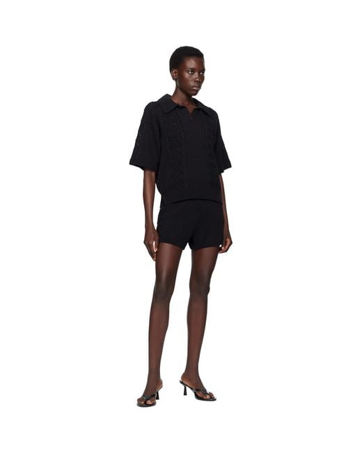 Loulou de Saison Black Andel Shorts