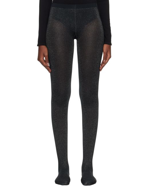 Wolford Black Stardust Tights