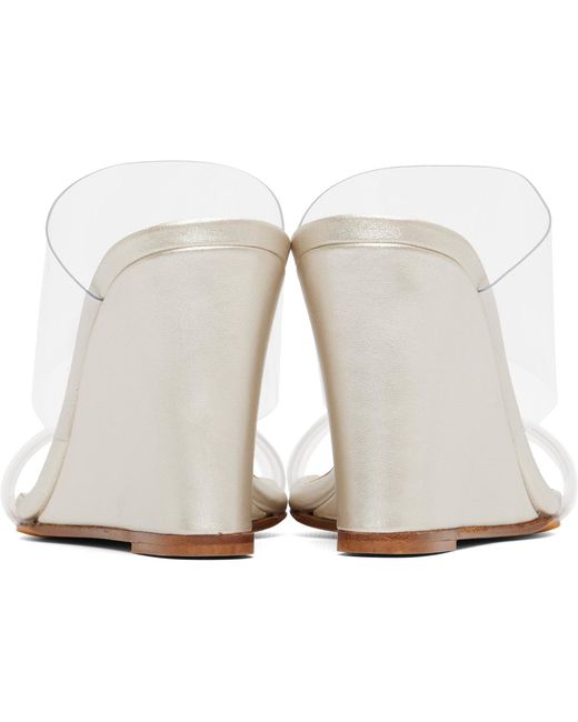 Maryam Nassir Zadeh Black Olympia Wedge Heeled Sandals