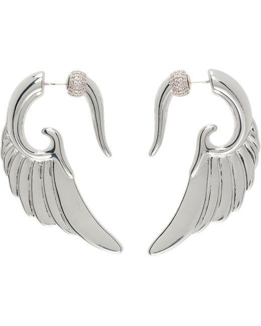 OTTOLINGER White Wing Earrings