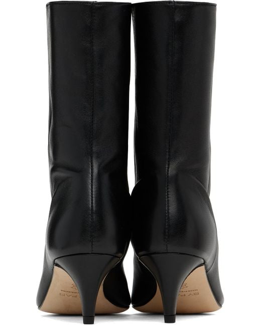 【関税込み】BY FAR タン Lysander Kid Suede Leather ブーツ BY FAR Lysander Boots in Black | Lyst