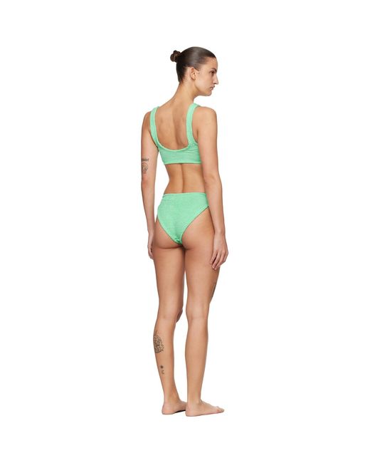 Hunza G Black Julia Pearl Hoop Bikini