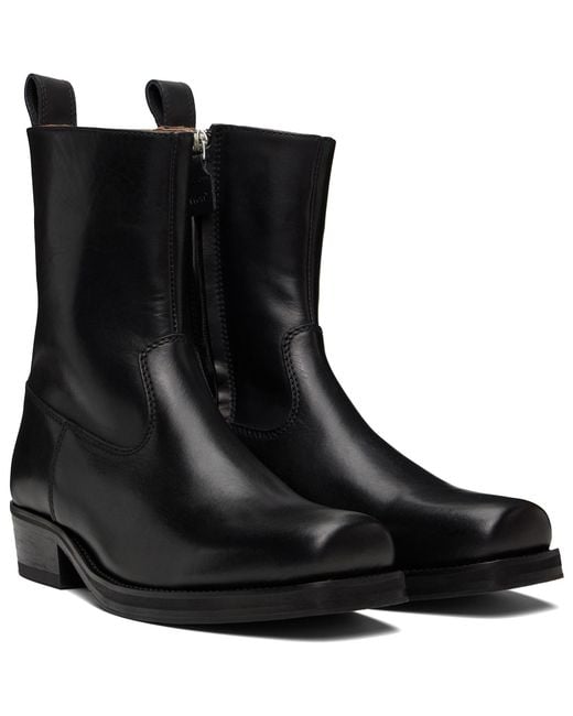 Won Hundred Black Sendra Edition Barcelona Boots for men
