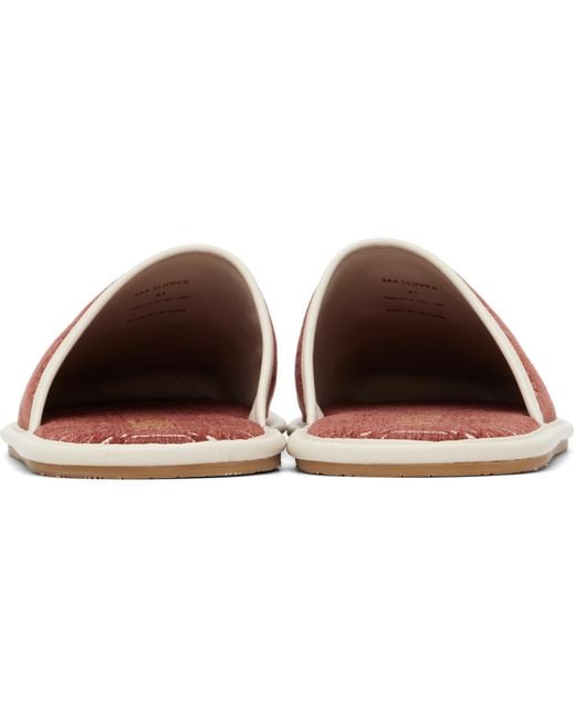 Amiri Black 'Chateau Ma Slippers for men