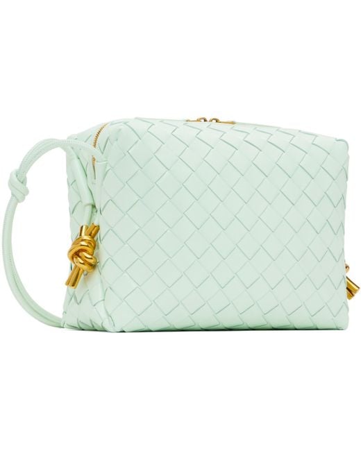 Bottega Veneta Green Small Loop Camera Bag
