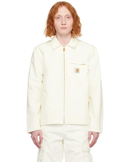 Blouson detroit blanc Carhartt pour homme en coloris White
