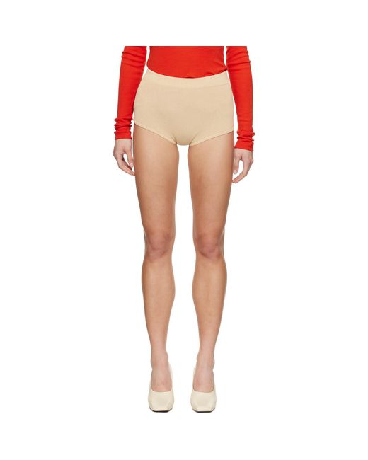 Entire studios Multicolor Knit Cuts Shorts