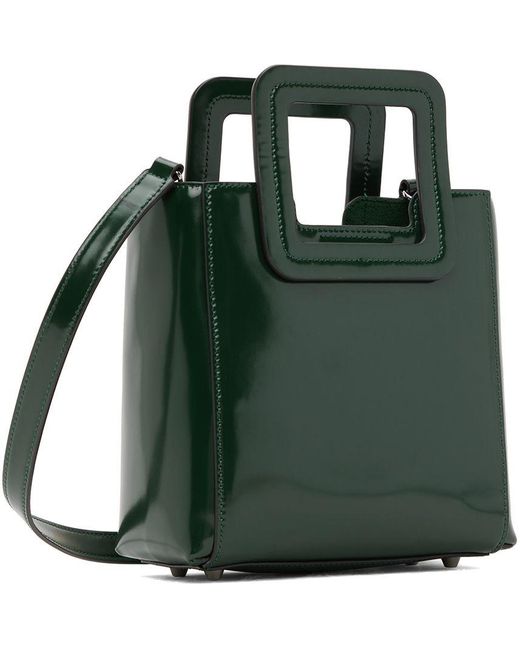 STAUD Green Mini Shirley Bag Lyst