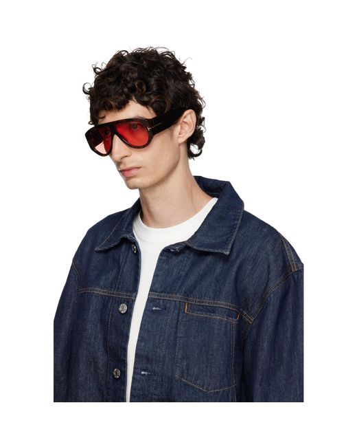 Tom Ford Pink Bronson Sunglasses for men