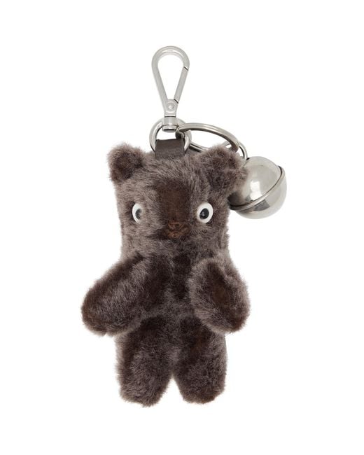 Acne Brown Teddy Bear Keychain