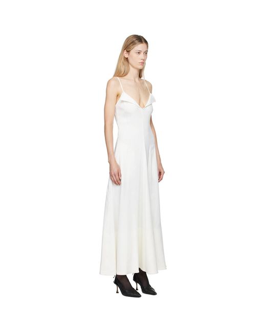Proenza Schouler Black Off- Ruby Maxi Dress