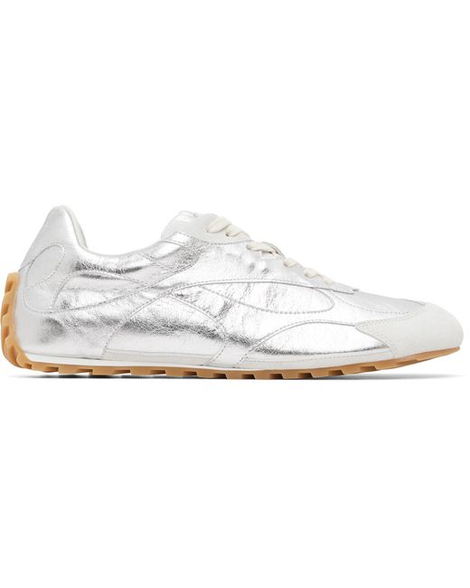 Bottega Veneta White Orbit Flash Sneakers