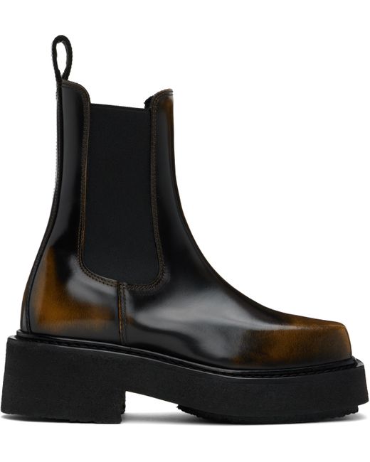 Eytys Ortega 厚底 チェルシー サイドゴア ブーツ 42 EYTYS Ortega II Leather black Boots