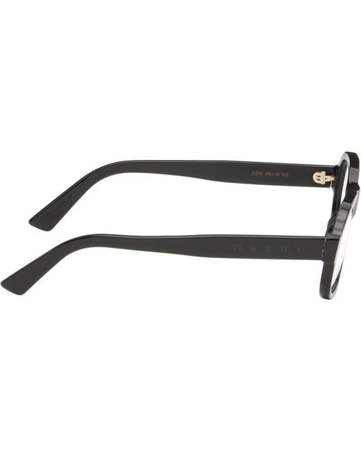 Marni Black Retrosuperfuture Edition Azotl Glasses for men
