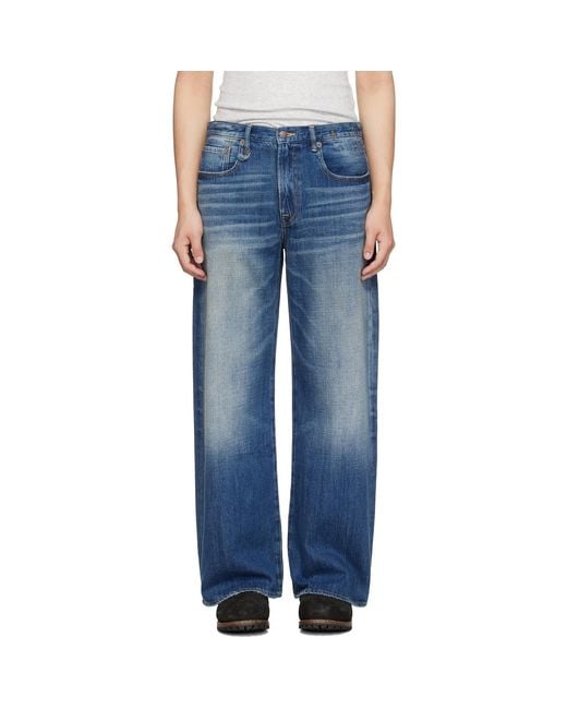 R13 Blue D'Arcy Jeans for men