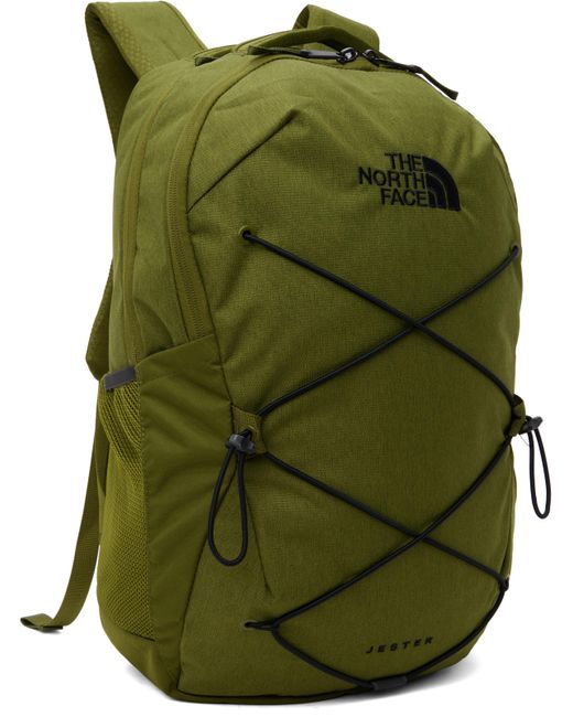 North face jester backpack green on sale