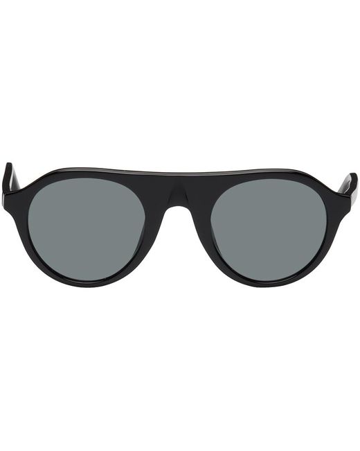 Dries Van Noten Black Linda Farrow Edition 63 C5 Sunglasses for men
