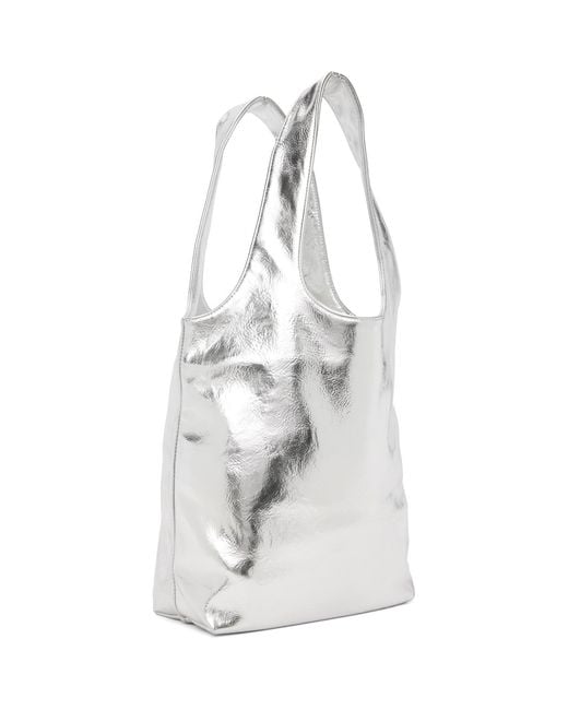 A.P.C. White Ninon Small Tote for men