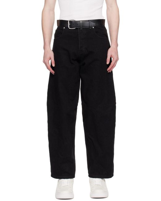 Alexander Wang Black Belted Jeans for men