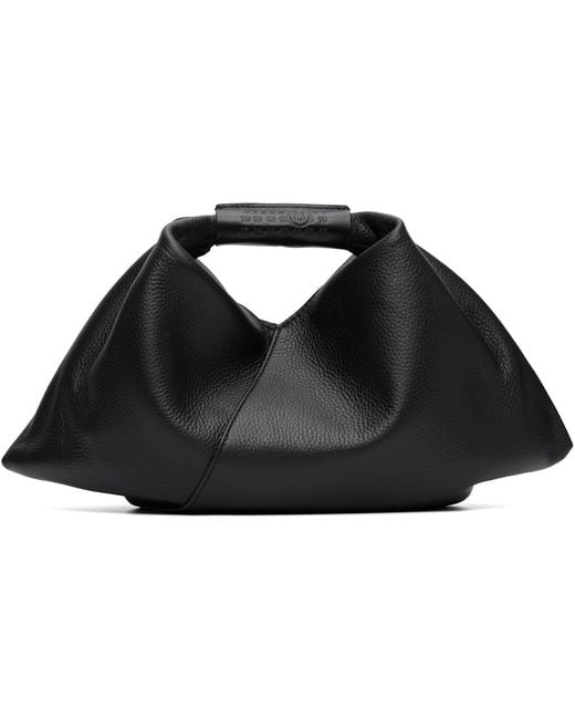MM6 by Maison Margiela Black Triangular Tote for men