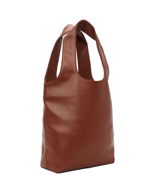 A.P.C. Brown Ninon Small Tote for men