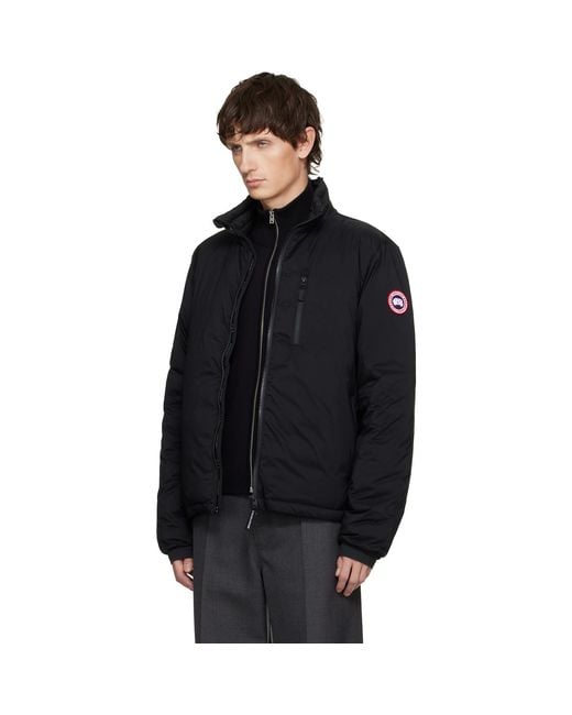 Canada Goose Black Lodge Down Jacket for men