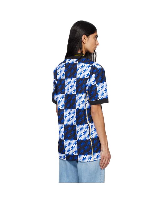 Adidas Originals Blue Manchester United Lfstlr Jersey