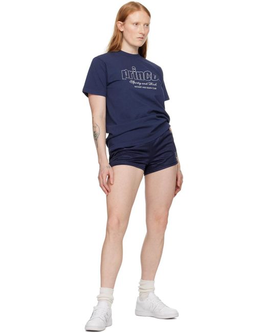 Sporty & Rich Blue Navy Prince Edition T-shirt