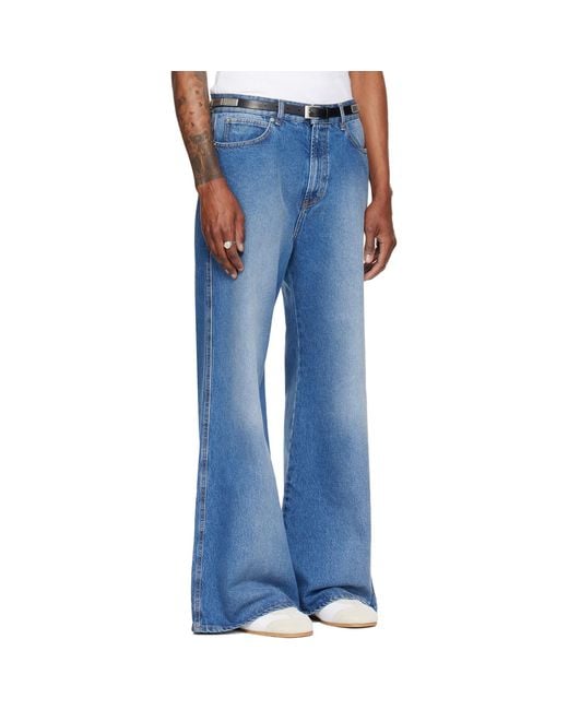 Lu'u Dan Blue Denim Phat Jeans for men