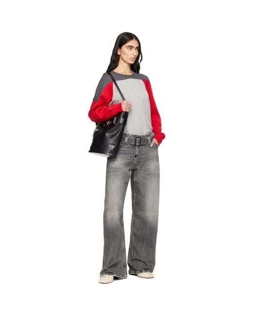OSOI Black Bucket Brocle Bag