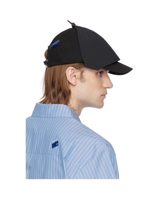 Casquette Étagée Noire Adererror pour homme en coloris Blue