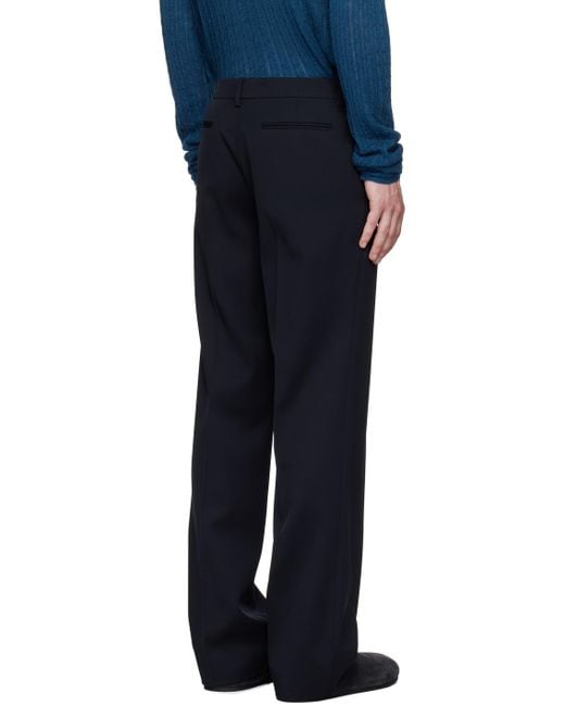 The Row Blue Albion Trousers for men