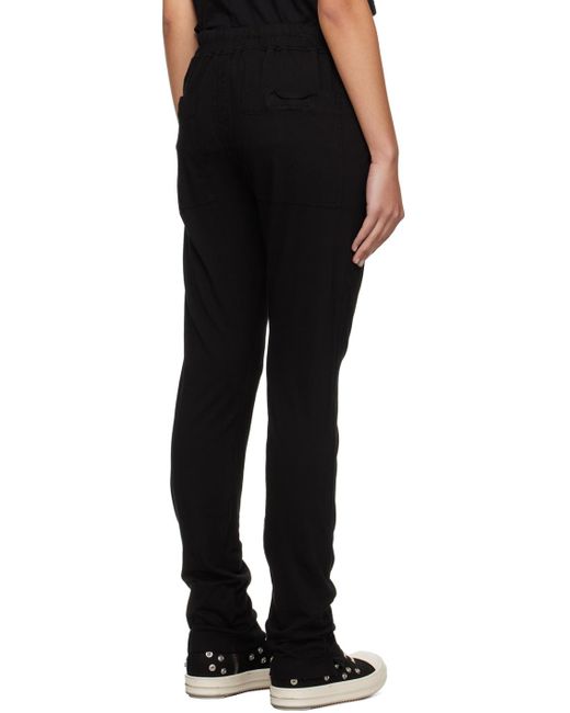 Pantalon de détente berlin noir Rick Owens en coloris Black