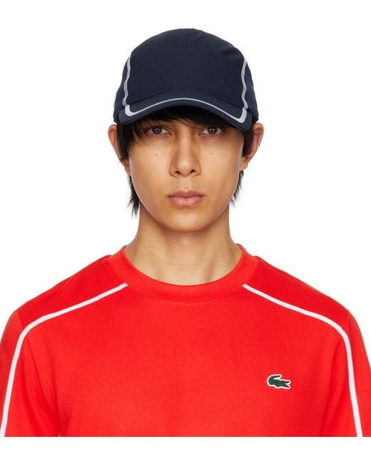 Lacoste Red Tennis Cap for men
