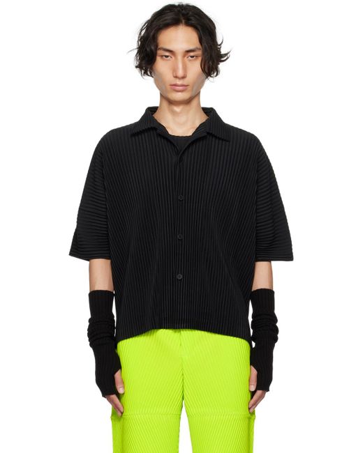 Homme Plissé Issey Miyake Homme Plissé Issey Miyake Black Monthly Color July Shirt for men