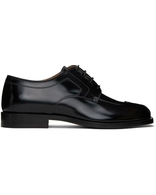 Chaussures oxford noires à bout tabi Maison Margiela en coloris Black